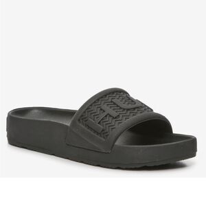 Hunter Bloom Algae Foam Slide Sandal- Black